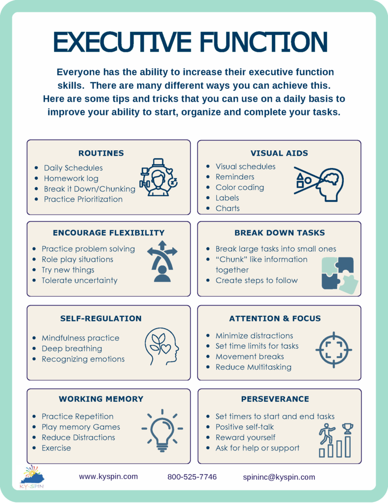 Executive Function Infographic page 2